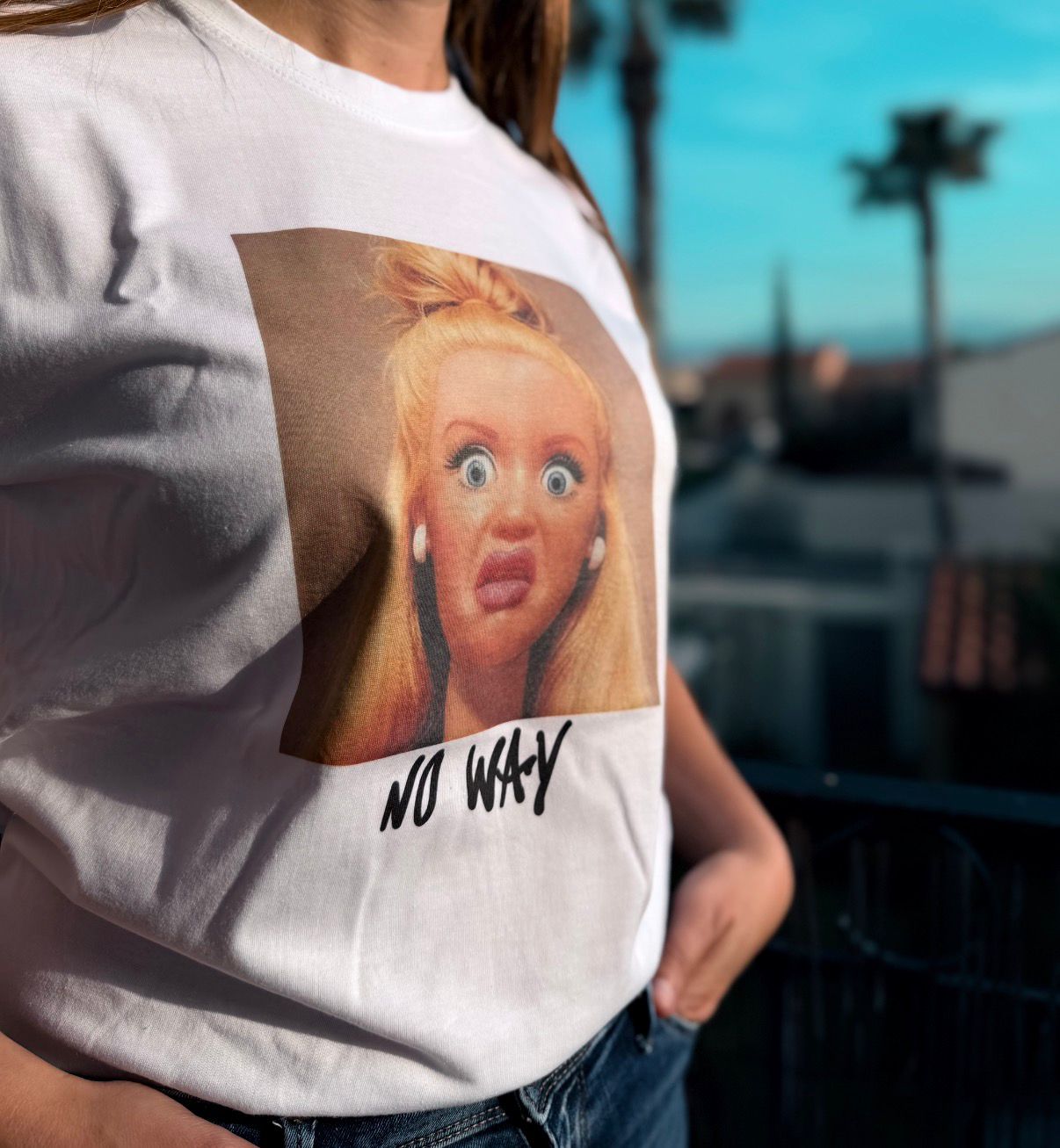 T-shirt NO WAY POUPEE