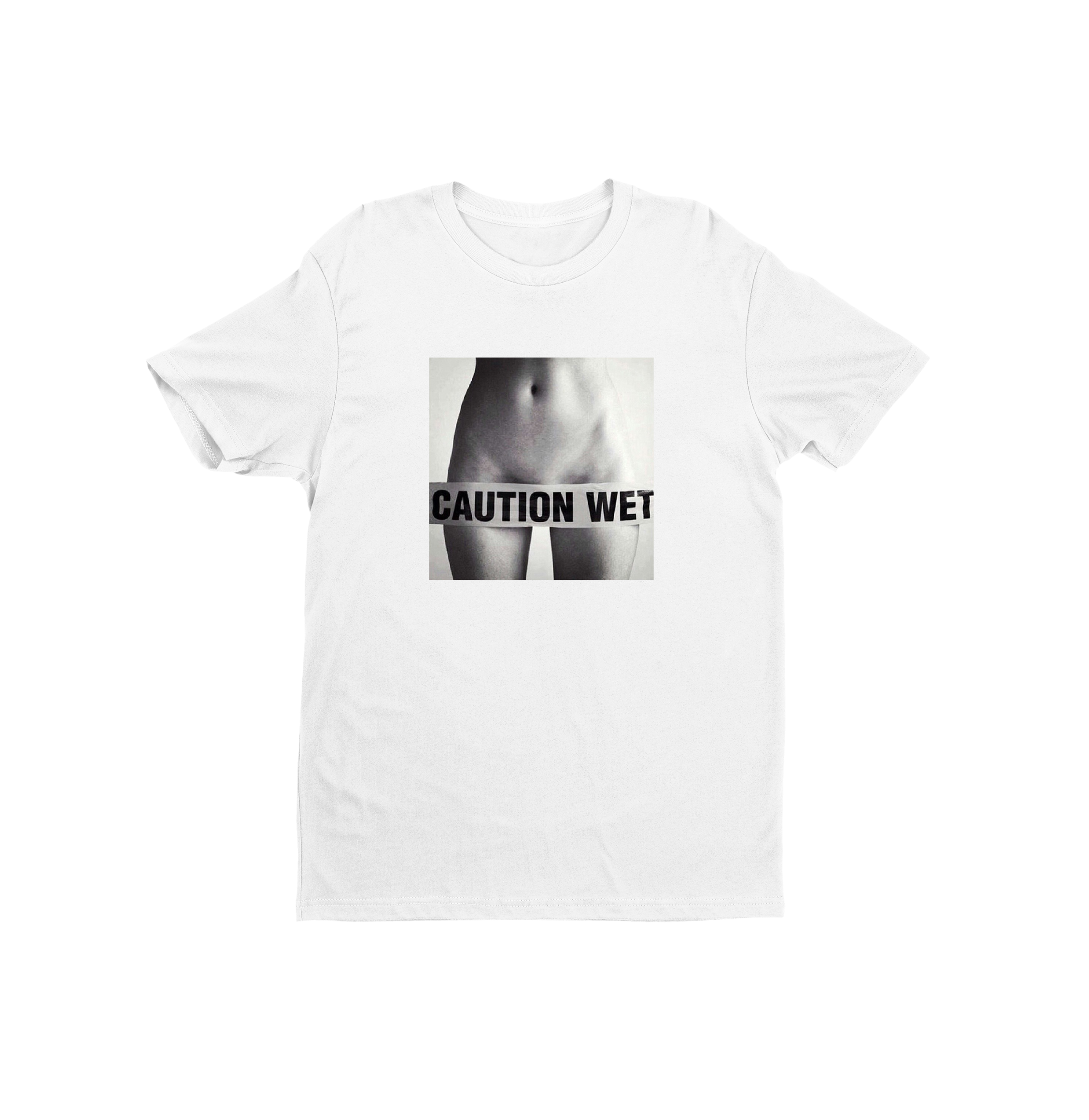 T-shirt CAUTION WET