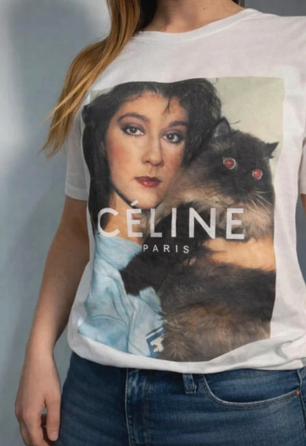 T-shirt CELINE DION PARIS