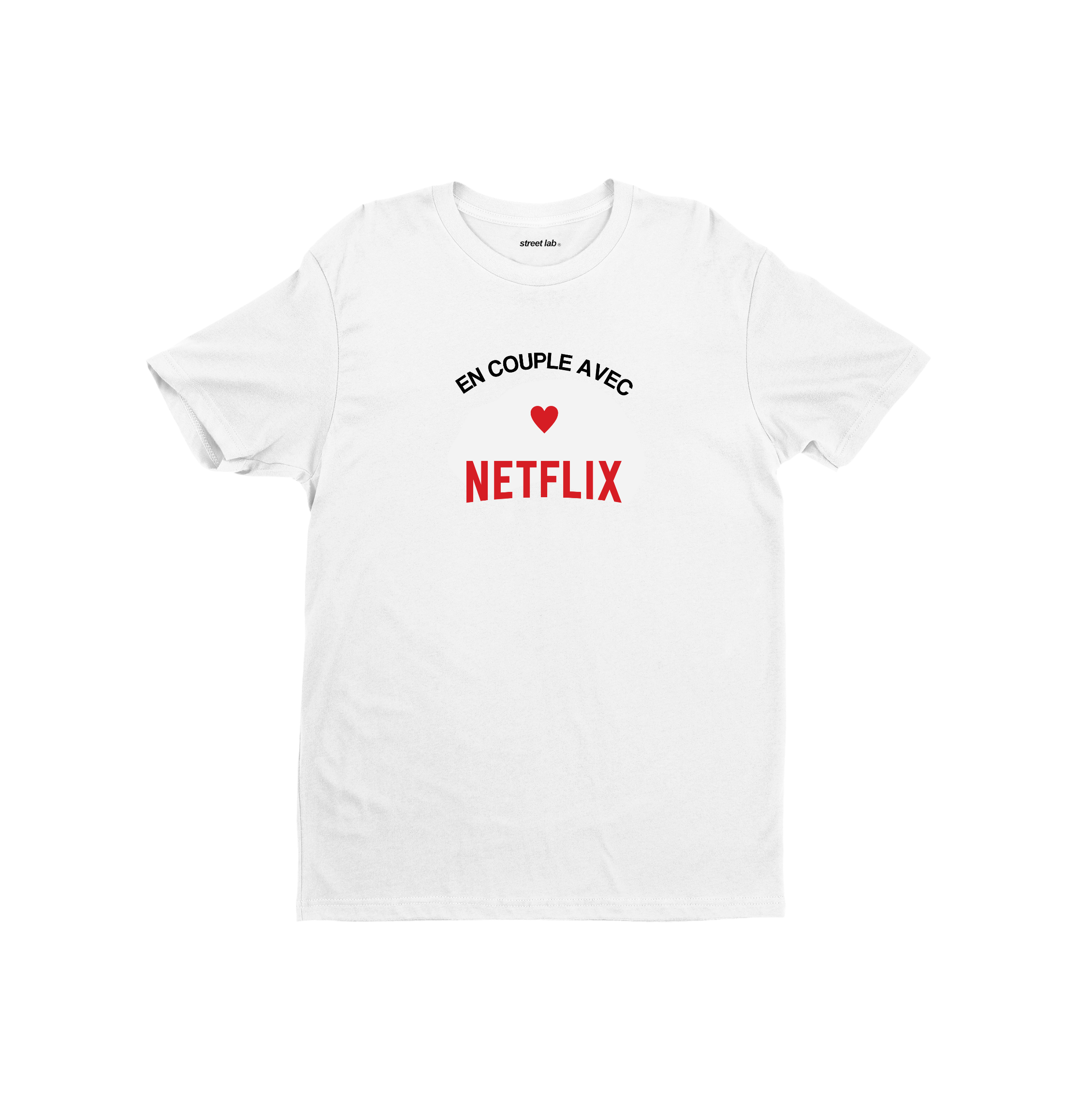 T-shirt ENCOUPLE AVEC NETFLIX