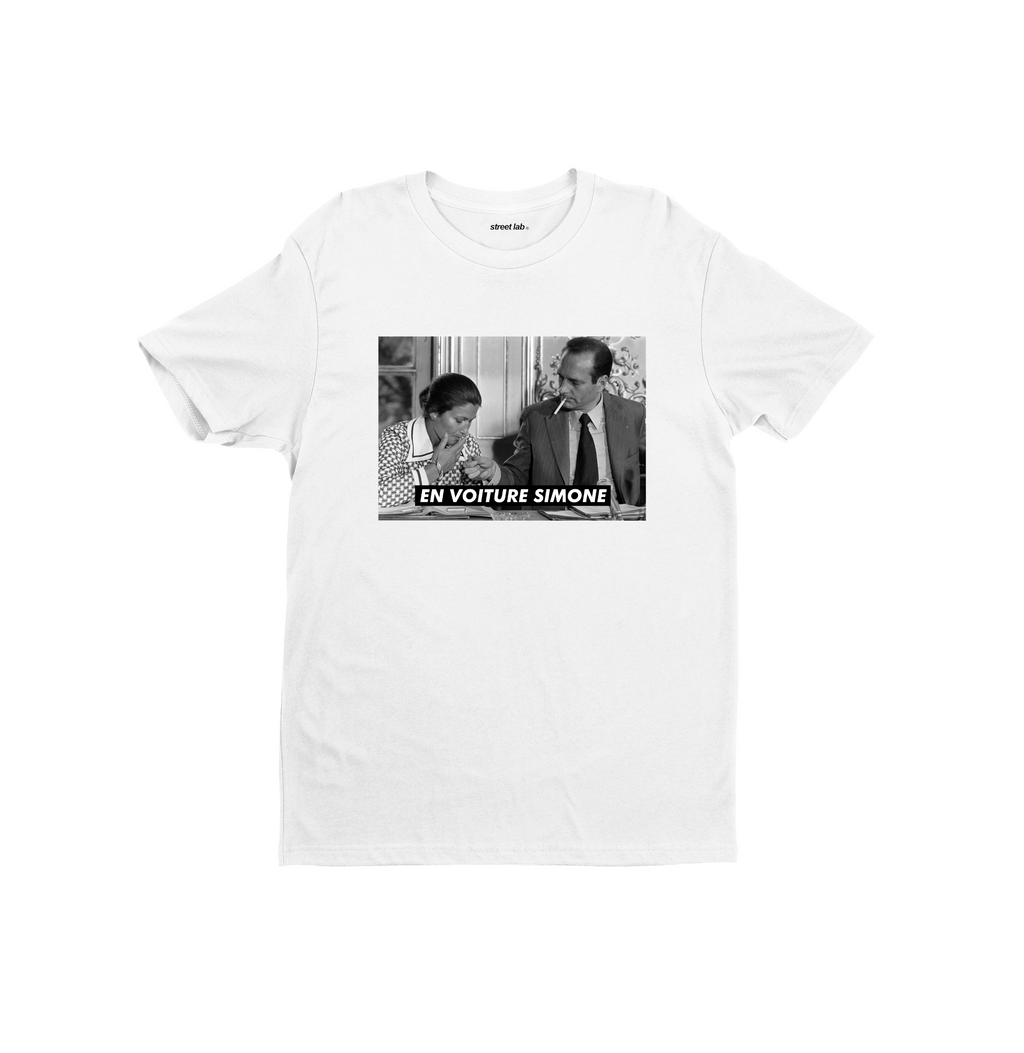 T-shirt EN VOITURE SIMONE / CHIRAC