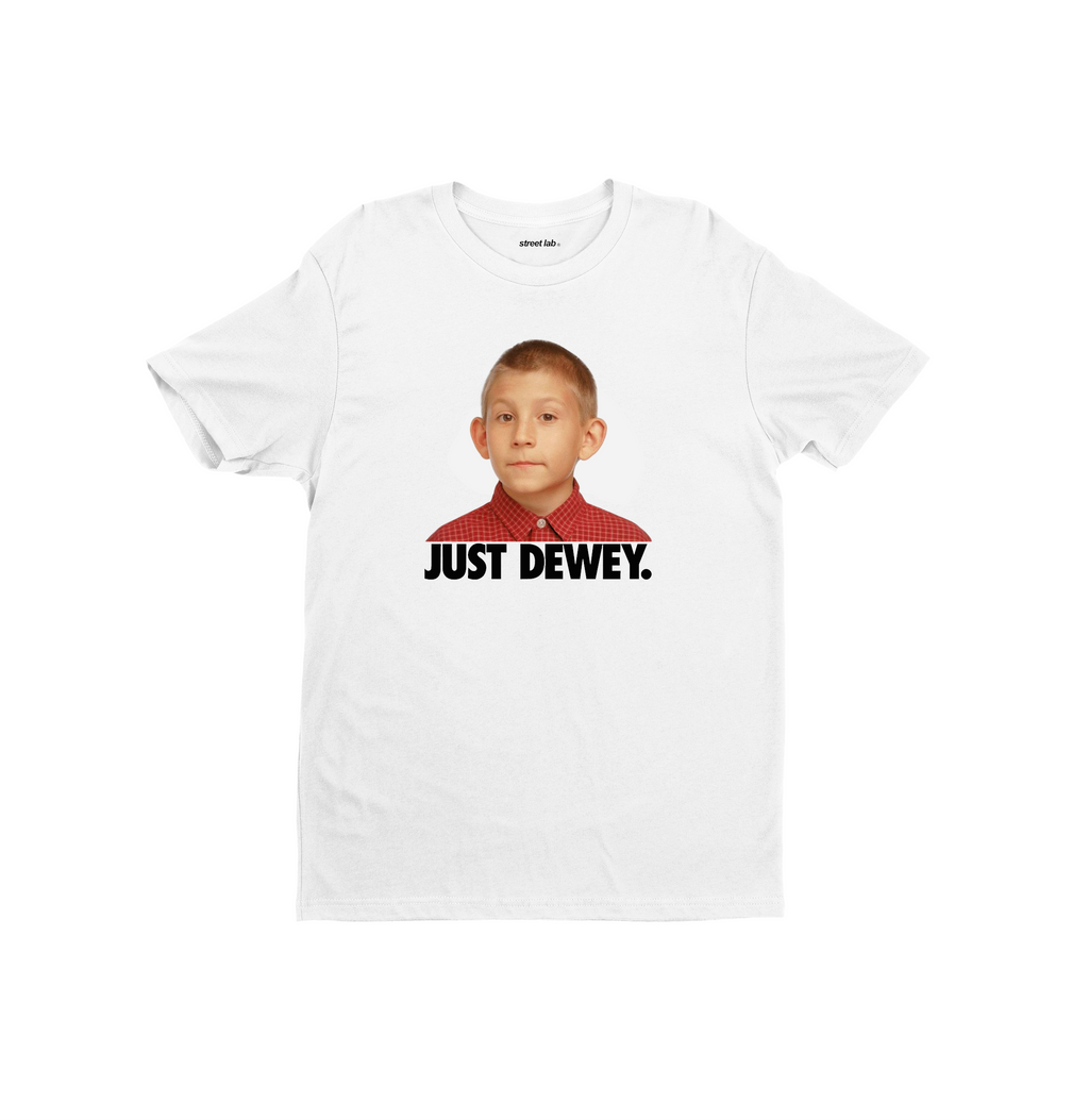 T-shirt JUST DEWEY