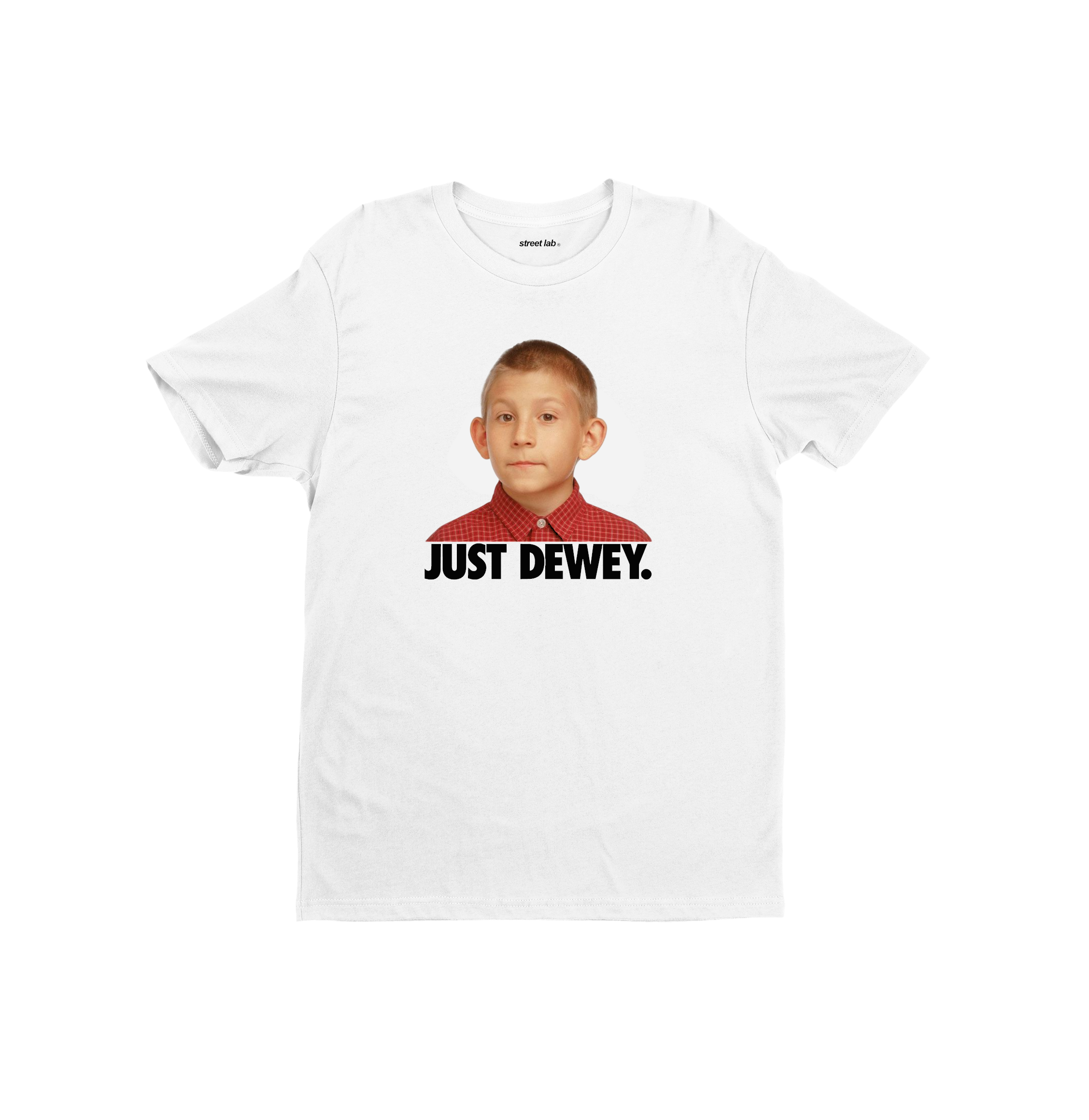 T-shirt JUST DEWEY