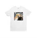 T-shirt L'AMOUR britney spears kisses madonna