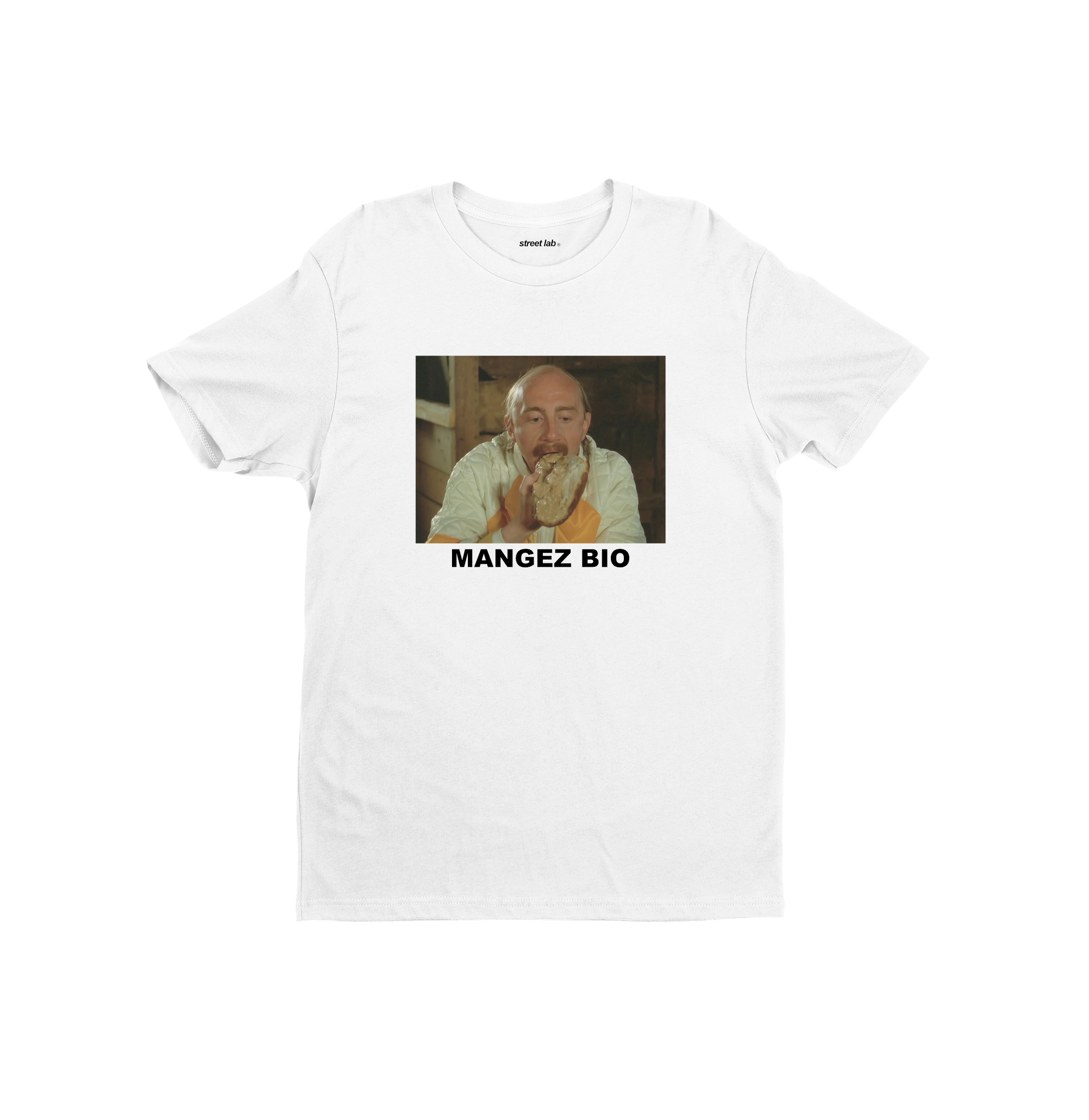 T-shirt MANGEZ BIO LES BRONZES