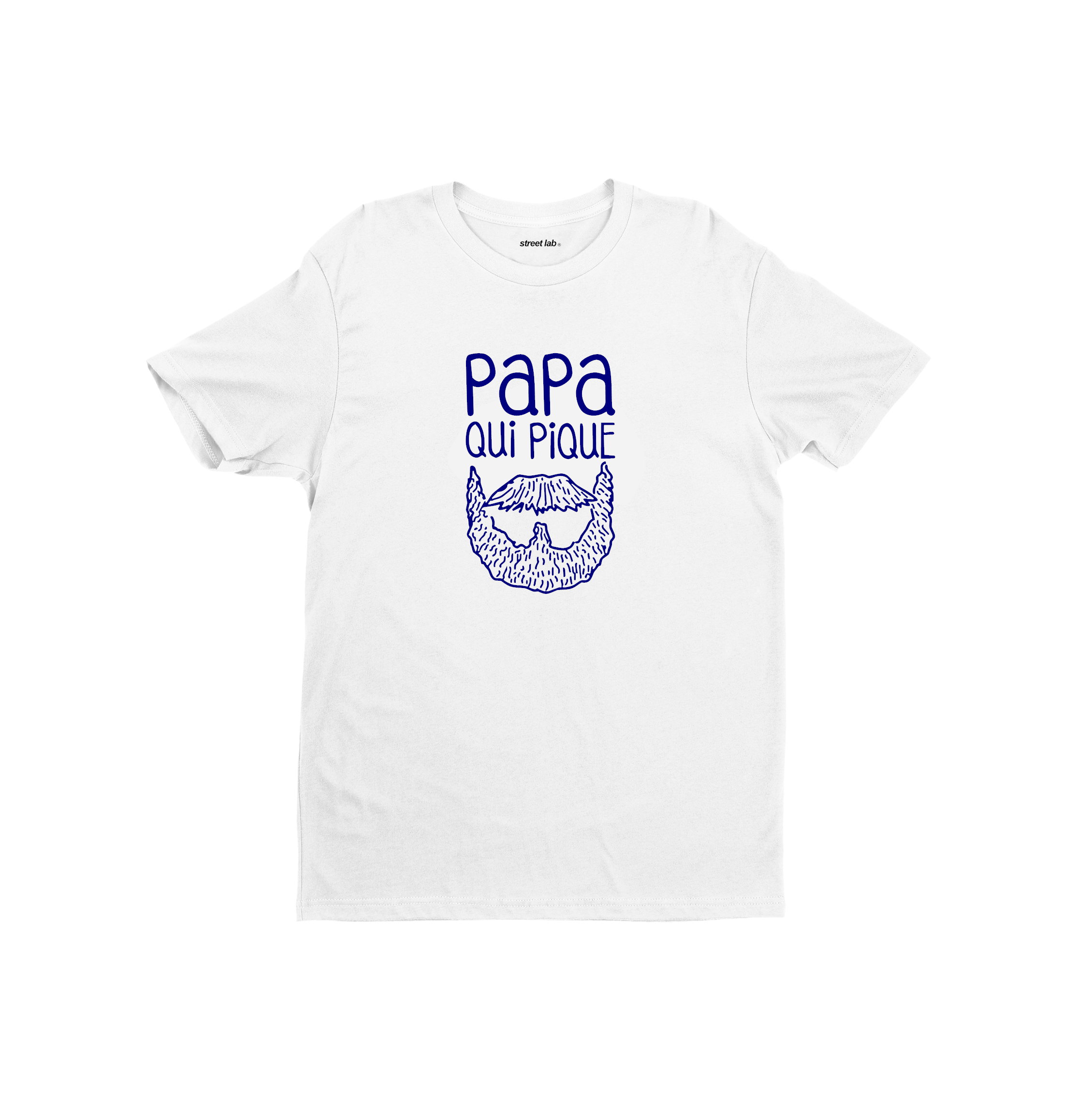 T-shirt PAPA QUI PIQUE