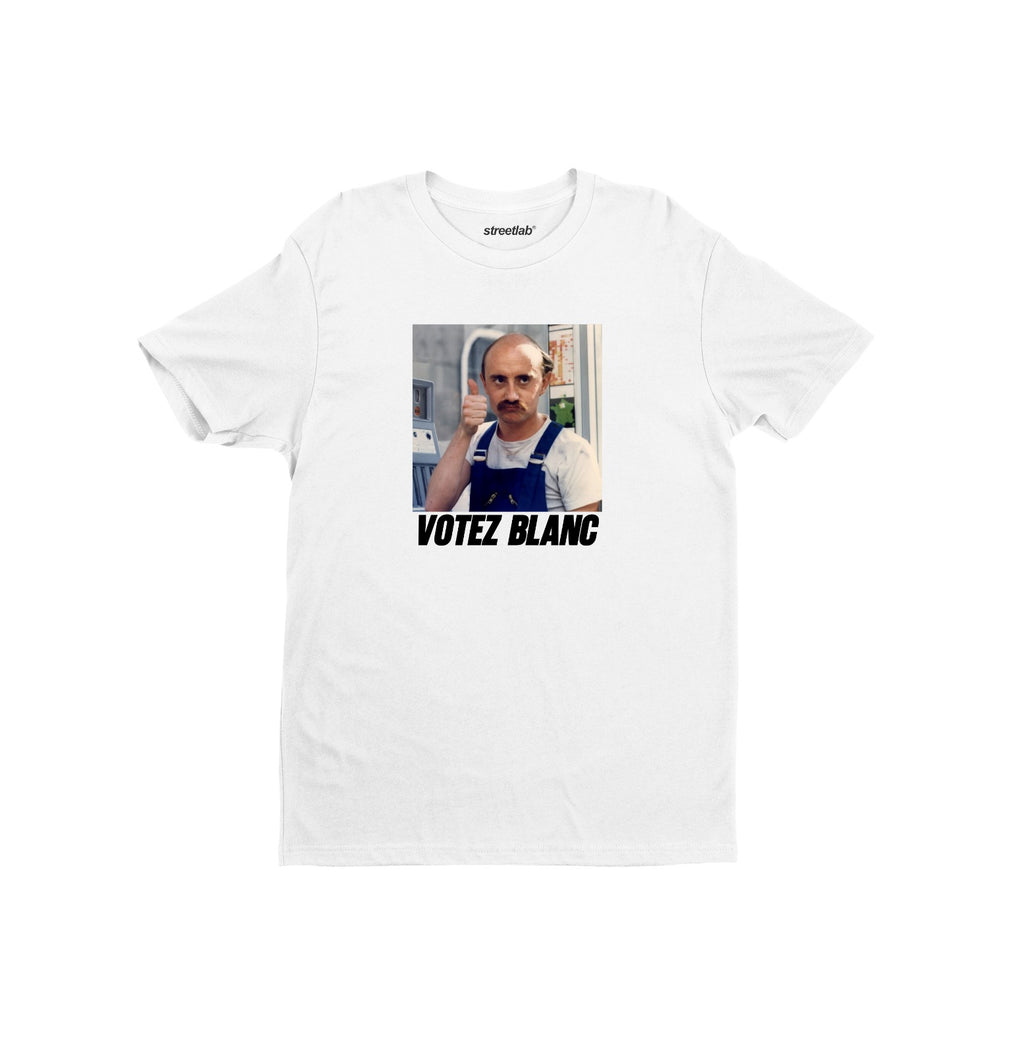 T-shirt VOTEZ BLANC / MICHEL BLANC