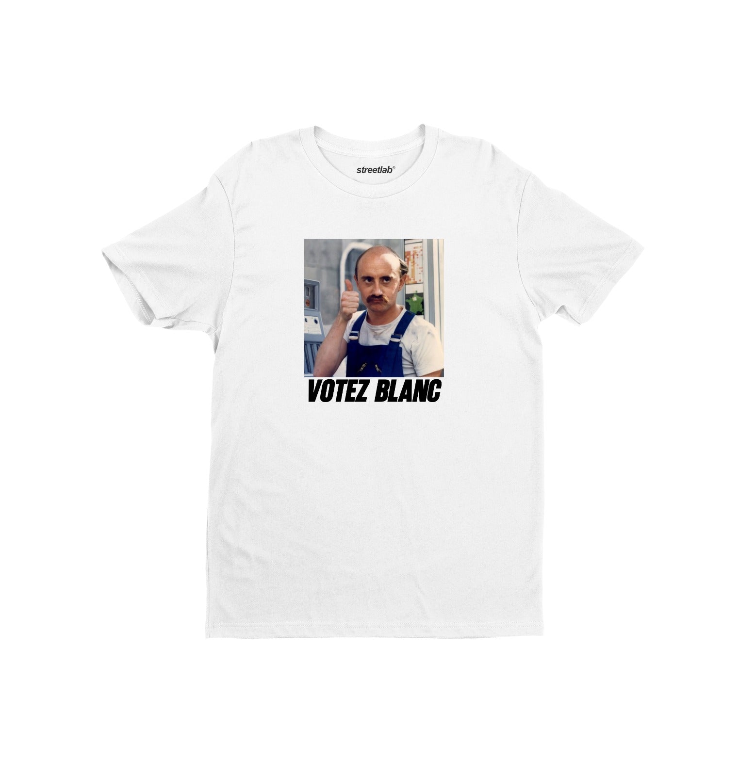 T-shirt VOTEZ BLANC / MICHEL BLANC