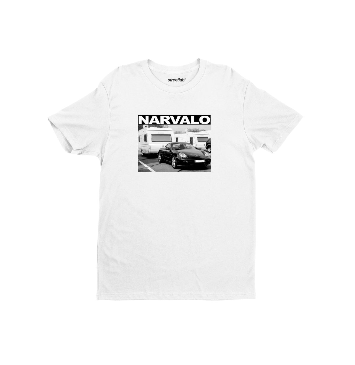 T-shirt La caravane et la Porshe NARVALO