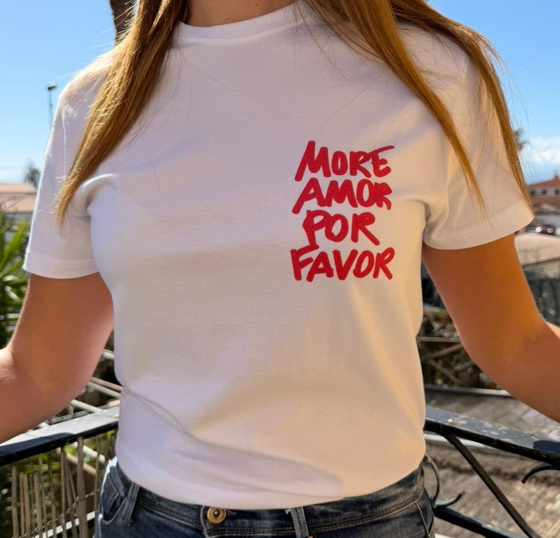 T-shirt More Amor por Favor