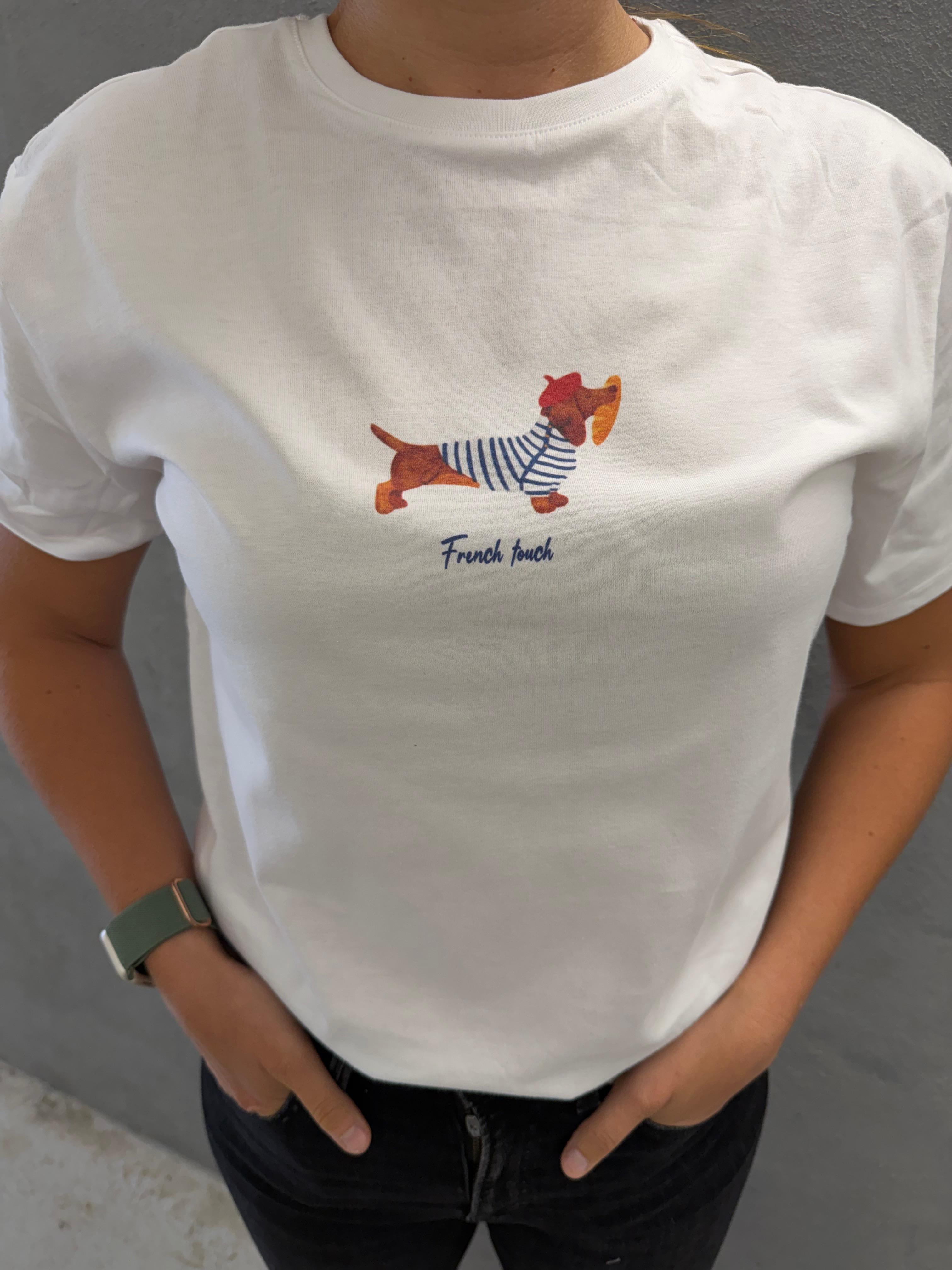 T-shirt Tecktel French Touch