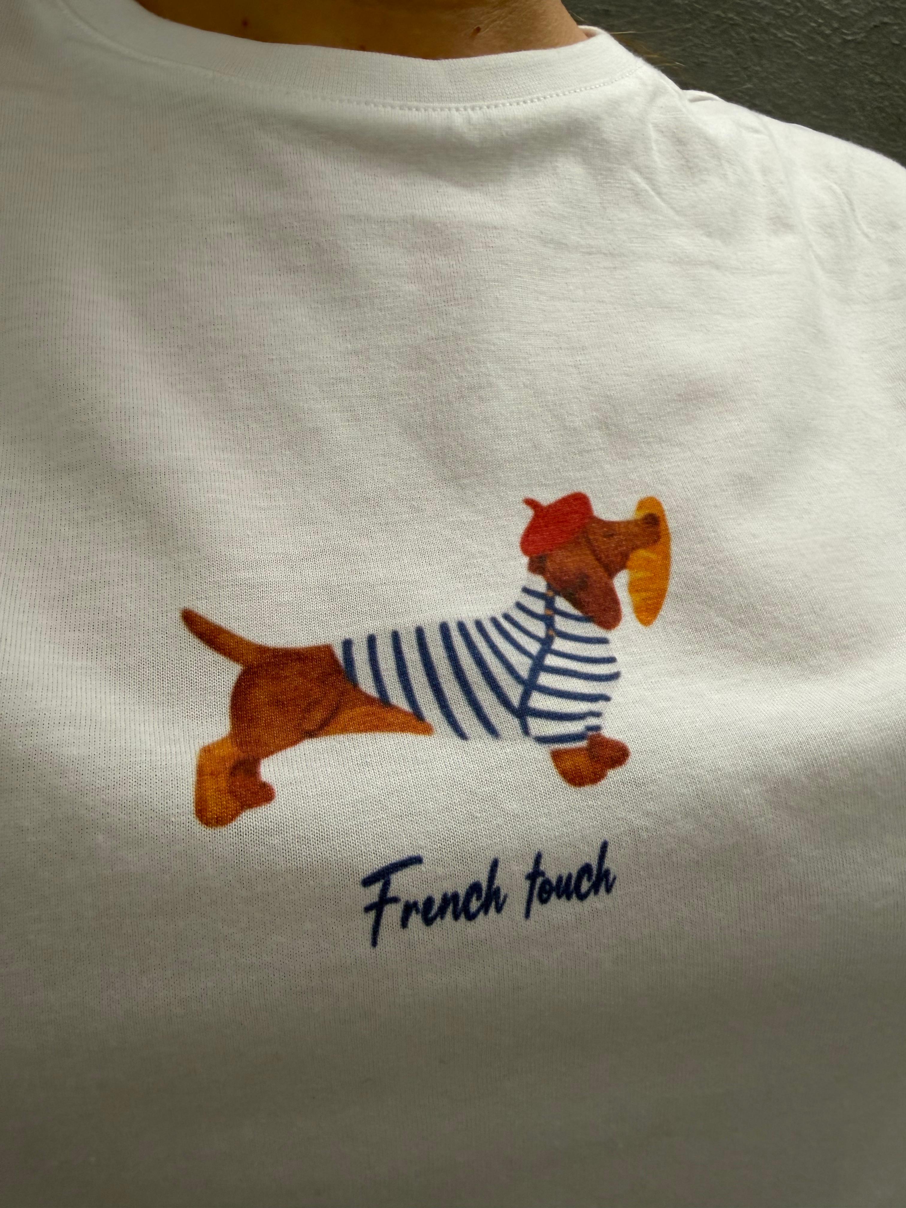 T-shirt Tecktel French Touch