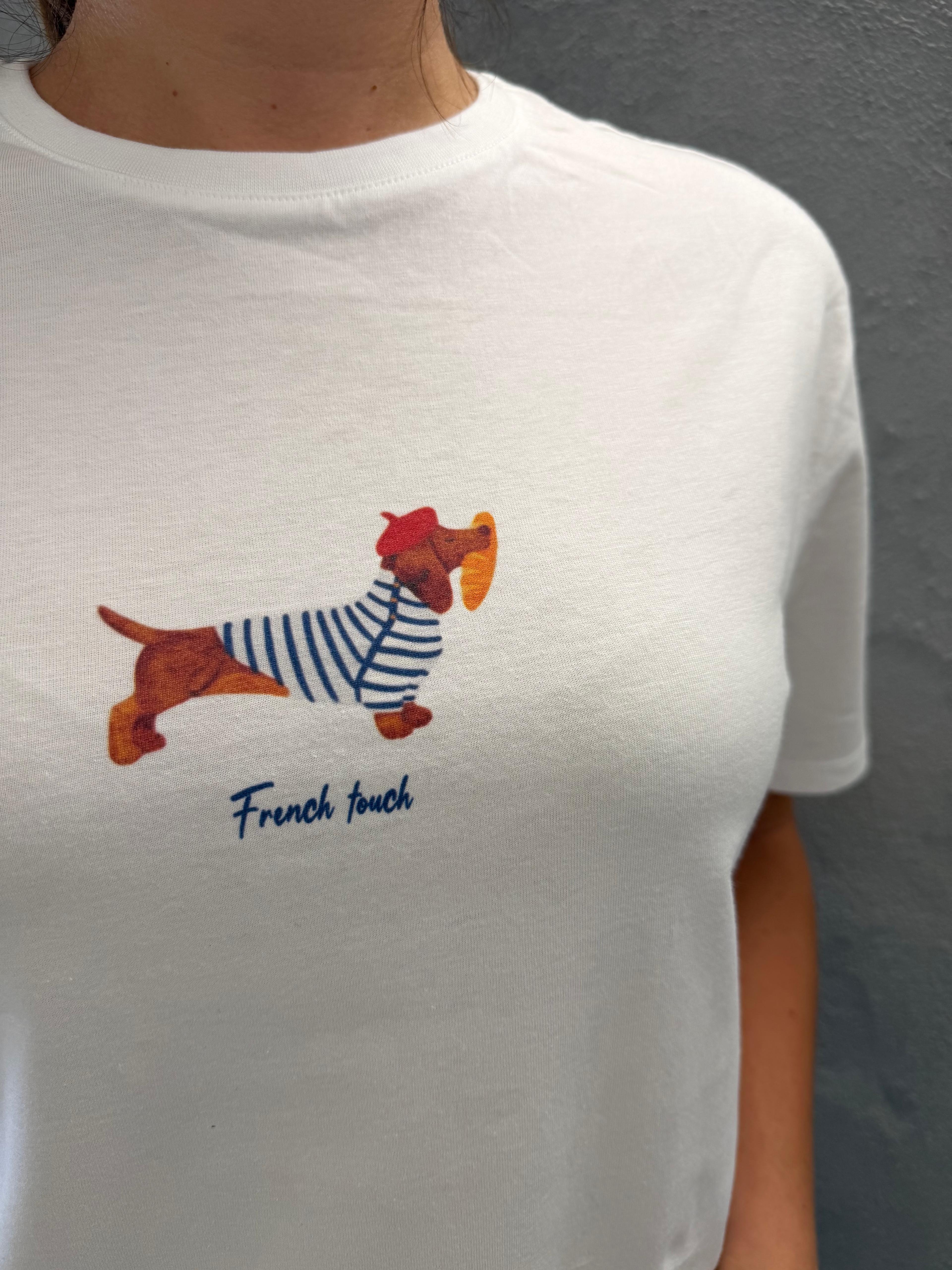T-shirt Tecktel French Touch