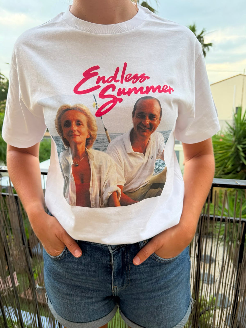 T-shirt ENDLESS SUMMER JACQUES & BERNADETTE CHIRAC