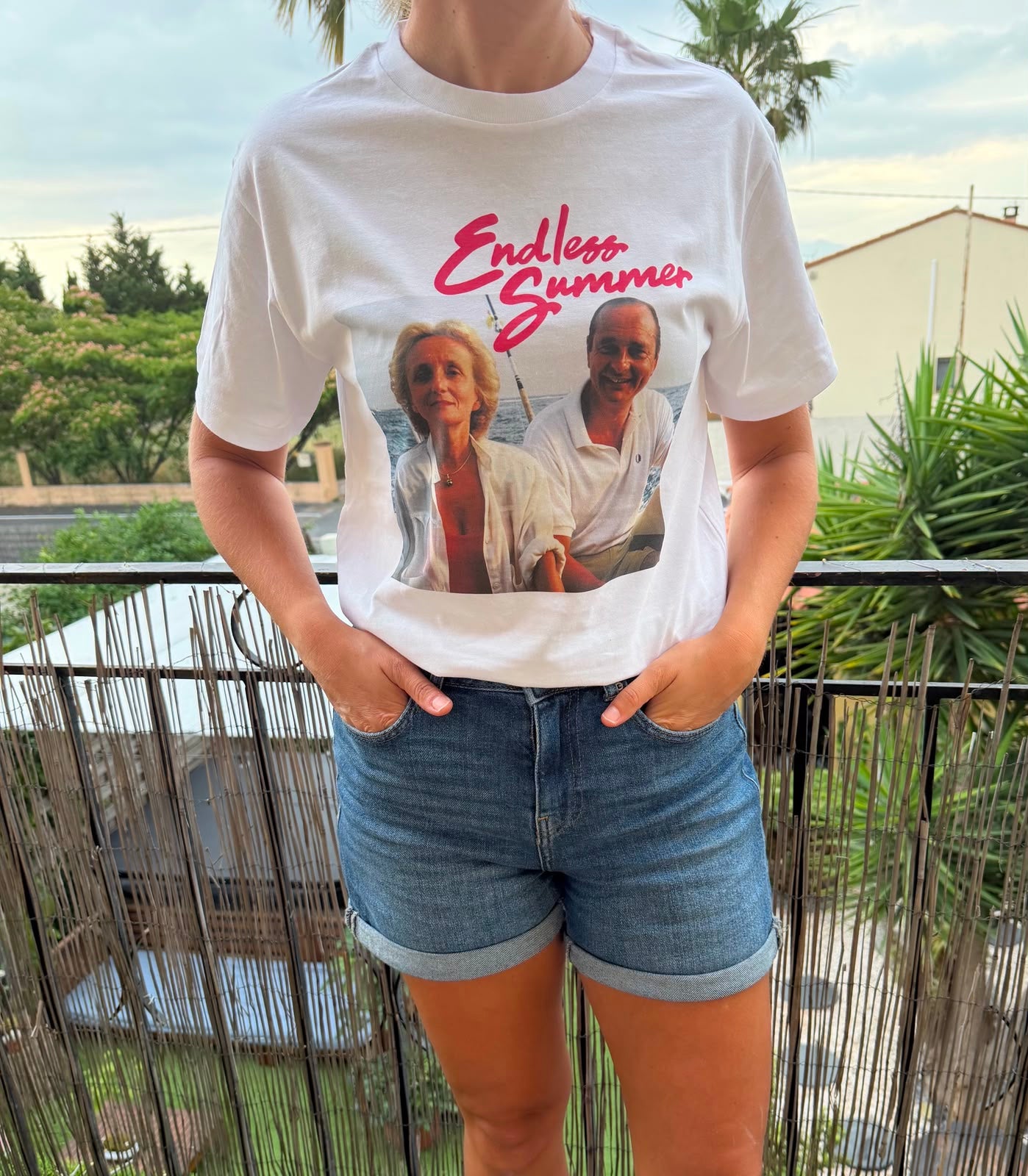 T-shirt ENDLESS SUMMER JACQUES & BERNADETTE CHIRAC
